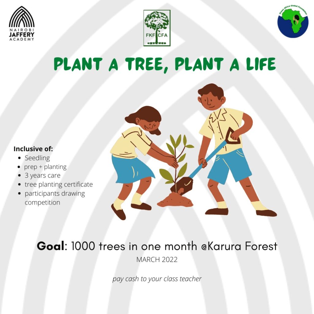 Poster for tree planting event
